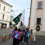 Pielgrzymi ŚDM na ulicach Krakowa