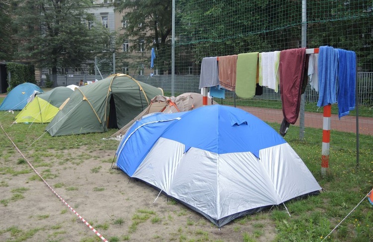 Bielsko-żywieckie miasteczko namiotowe pod Wawelem