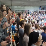 Katecheza z bp. Rysiem na stadionie "Cracovii"