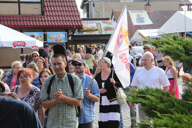 Pielgrzymi ŚDM w Darłowie