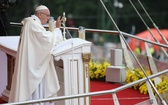 Franciszek u stóp Maryi