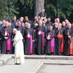 Wizyta papieża Franciszka w Birkenau