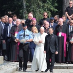 Wizyta papieża Franciszka w Birkenau