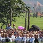 Wizyta papieża Franciszka w Birkenau