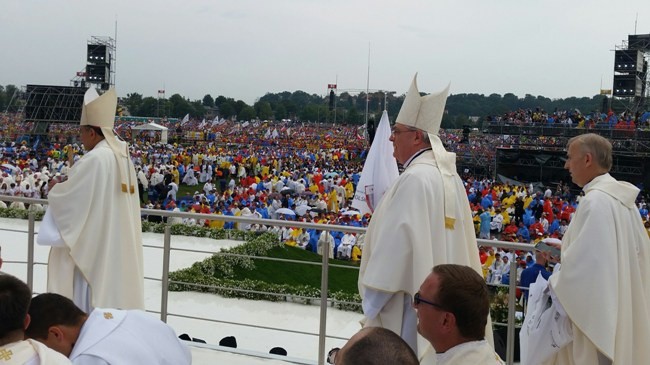 Rycerze Kolumba na ŚDM w Krakowie