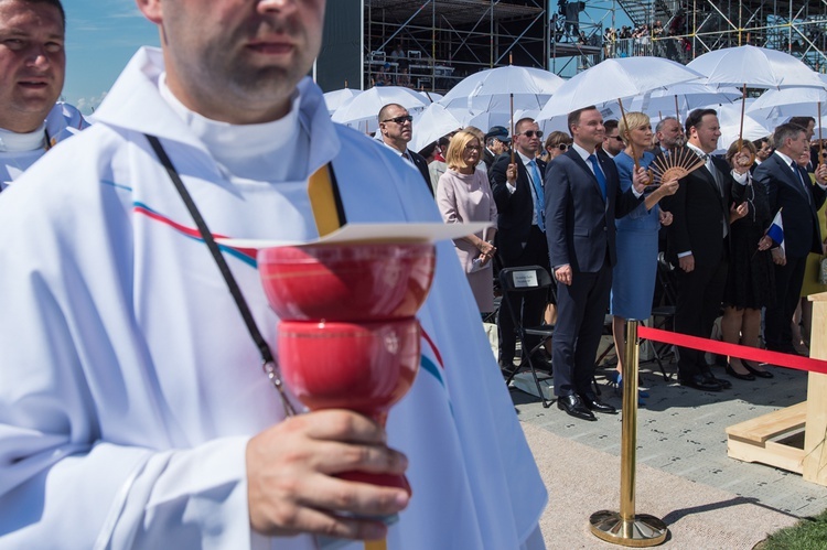 Papież i prezydenckie pary