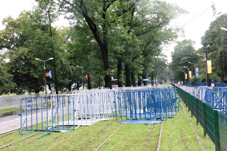 Sprzątanie Krakowa po ŚDM