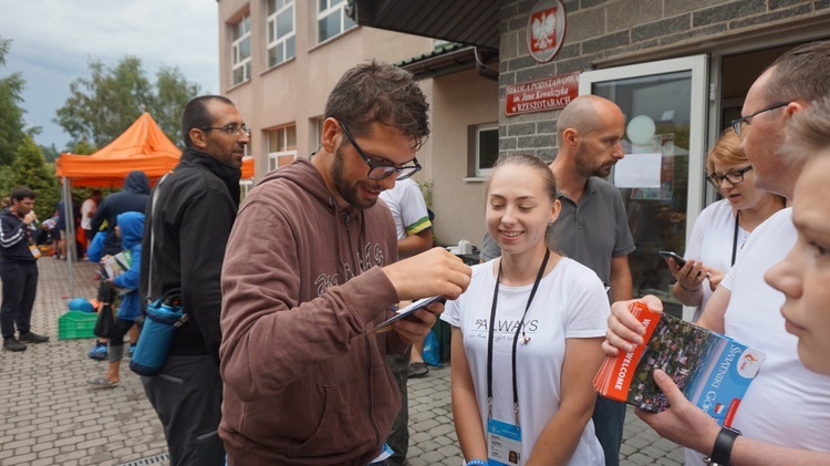 Pożegnanie pielgrzymów w Rzeszotarach