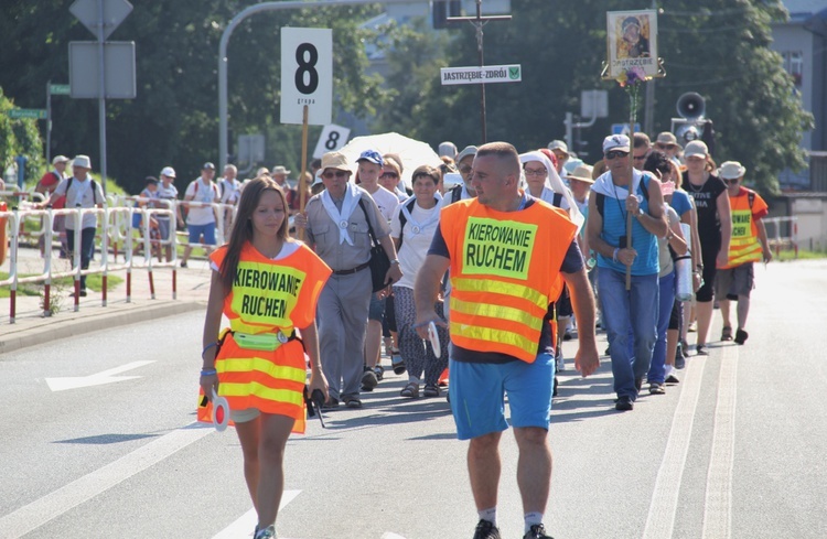 71. Pielgrzymka Rybnicka - grupa jastrzębska - dzień przed