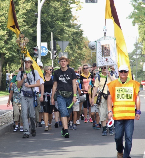 71. Pielgrzymka Rybnicka - dzień pierwszy - wymarsz grup 1, 2A i 2B