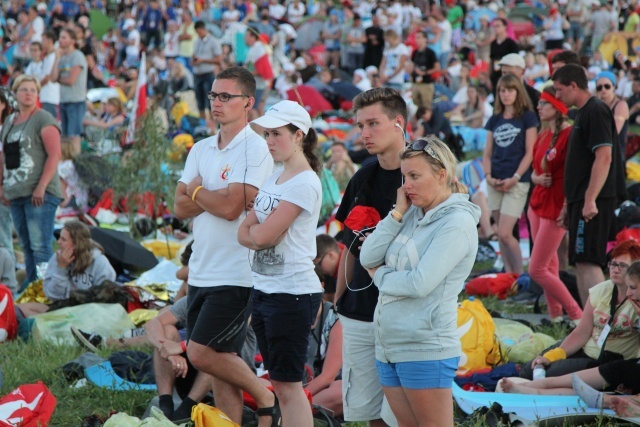 Modliliśmy się z papieżem na Campus Misericordiae