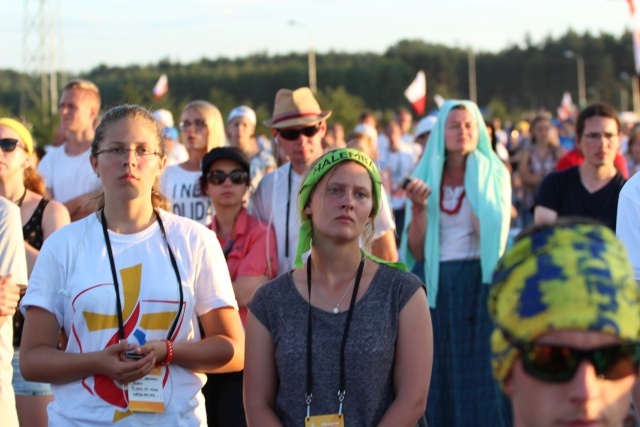 Modliliśmy się z papieżem na Campus Misericordiae