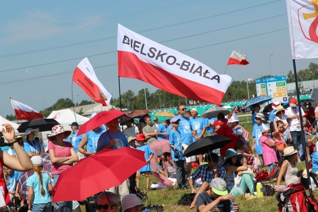 Modliliśmy się z papieżem na Campus Misericordiae