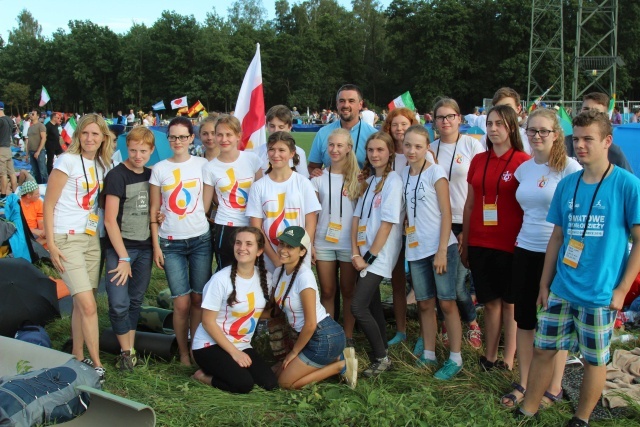 Z czechowickiego Gimnazjum Katolickiego na Campus Misericordiae