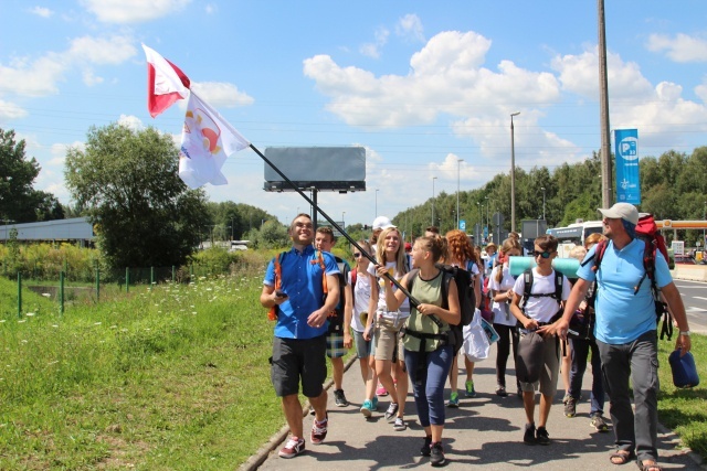 Z czechowickiego Gimnazjum Katolickiego na Campus Misericordiae