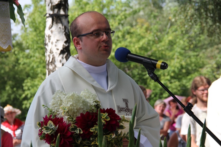 71. Pielgrzymka Rybnicka - dzień drugi (Msza św. w Górnikach)