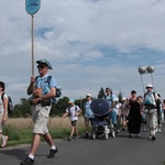 Grupa błękitna w drodze do Łowicza
