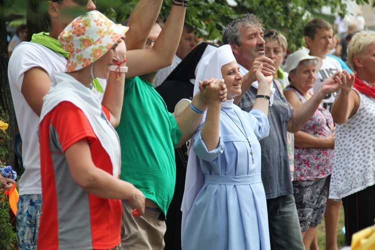 71. Pielgrzymka Rybnicka - dzień trzeci (Msza św. w Miotku)