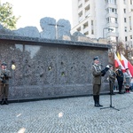 Pomnik Ofiar Rzezi Woli - uroczystości pod pomnikiem