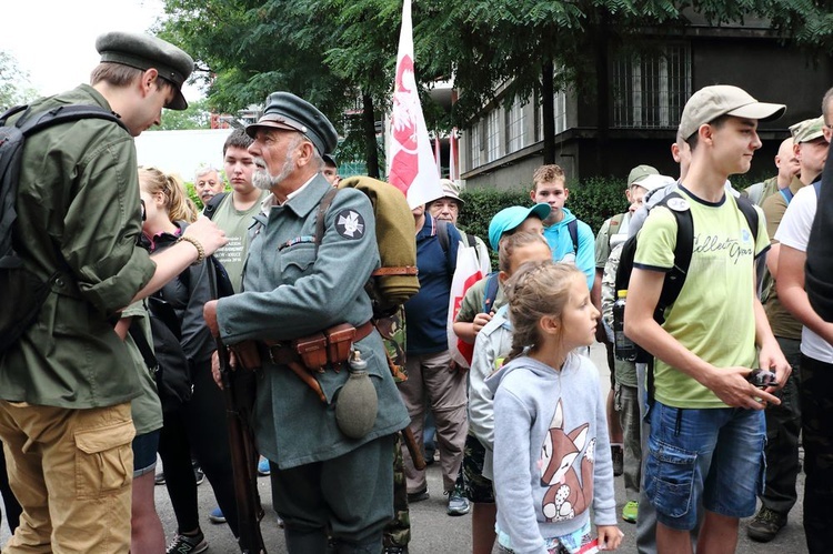 Wymarsz 51. Marszu szlakiem I Kompanii Kadrowej