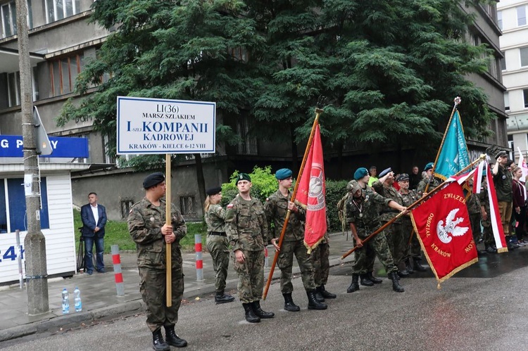 Wymarsz 51. Marszu szlakiem I Kompanii Kadrowej