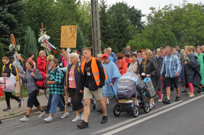 Pielgrzymi już szlaku