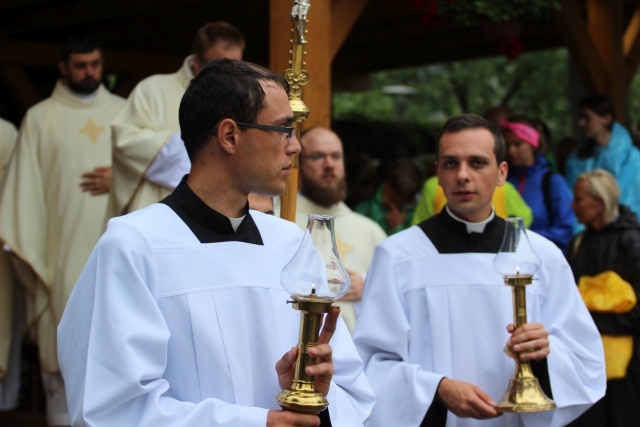 Msza Święta na rozpoczęcie 25. pielgrzymki diecezjalnej na Jasną Górę