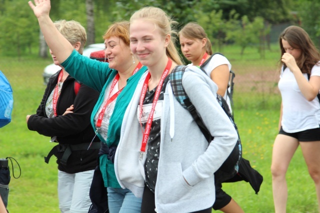 25. Pielgrzymka Cieszyńska w drodze na Jasną Górę