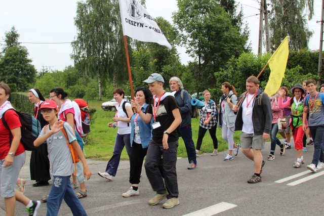 25. Pielgrzymka Cieszyńska w drodze na Jasną Górę