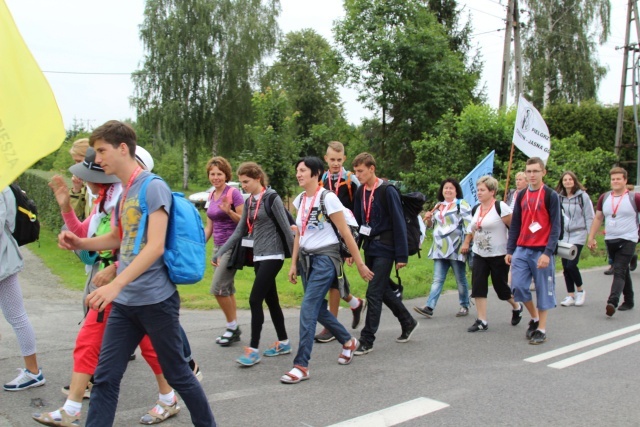 25. Pielgrzymka Cieszyńska w drodze na Jasną Górę