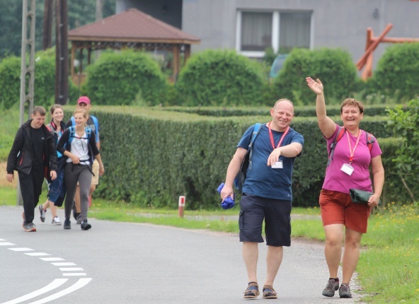 25. Pielgrzymka Cieszyńska w drodze na Jasną Górę