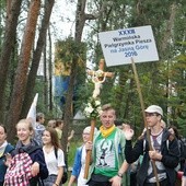 Pielgrzymi z Warmii w drodze na Jasną Górę