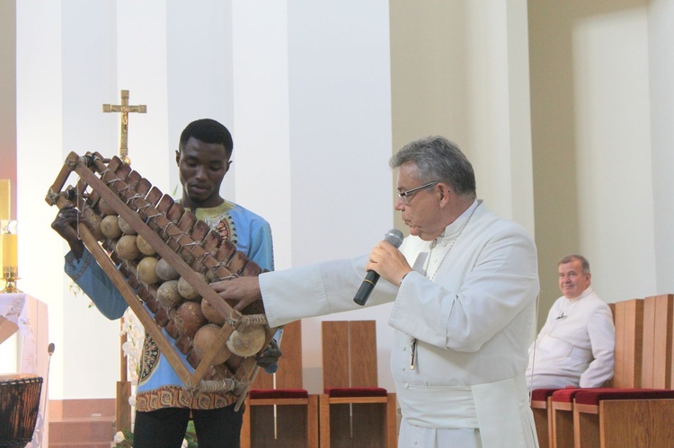 Claret Gospel w Sośnicy