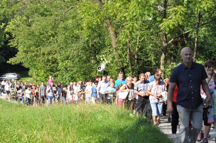 Różaniec trzeźwych w Kamionce Wielkiej