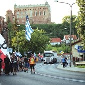 	Pielgrzymi nie zapominają o rocznicy powstania warszawskiego. 