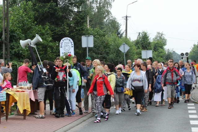 Pątnicy jasnogórscy w Pisarzowicach i Wilamowicach