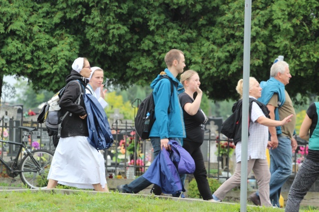 Pątnicy jasnogórscy w Pisarzowicach i Wilamowicach