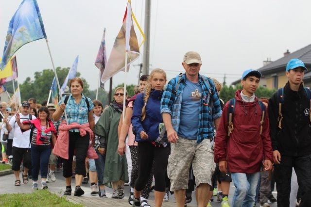 Pątnicy jasnogórscy w Pisarzowicach i Wilamowicach