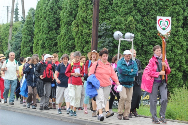 Pątnicy jasnogórscy w Pisarzowicach i Wilamowicach