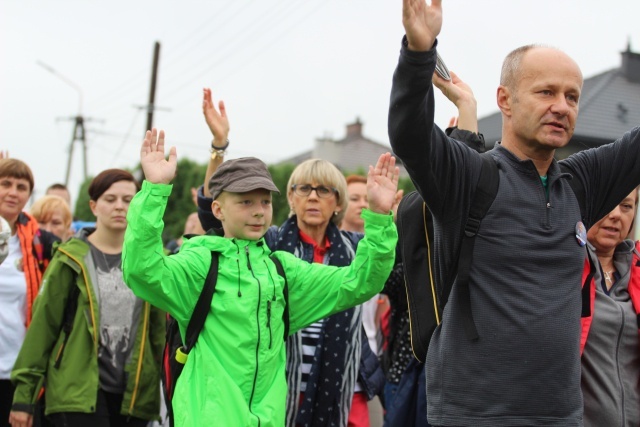 Pątnicy jasnogórscy w Pisarzowicach i Wilamowicach