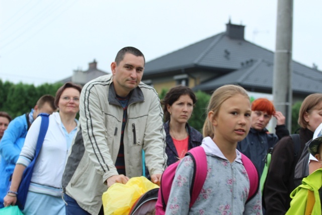 Pątnicy jasnogórscy w Pisarzowicach i Wilamowicach