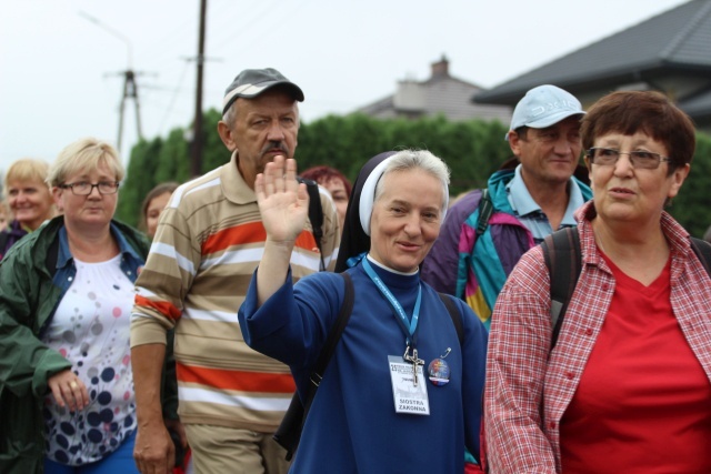 Pątnicy jasnogórscy w Pisarzowicach i Wilamowicach