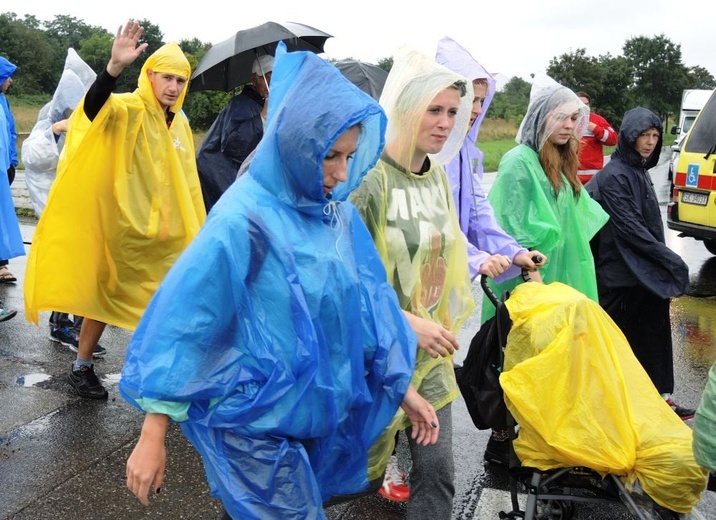 Przedostatni - deszczowy - dzień pielgrzymowania