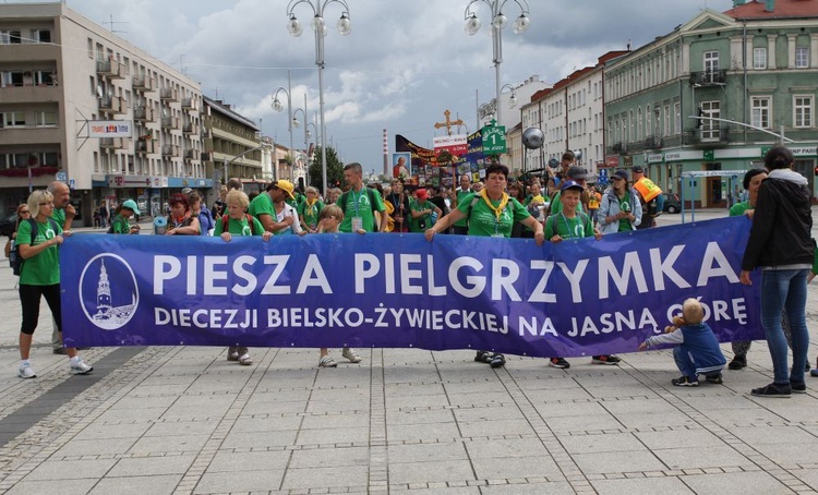 25. Piesza Pielgrzymka Diecezji Bielsko-Żywieckiej - już na Jasnej Górze