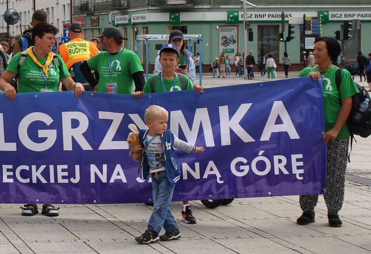 25. Piesza Pielgrzymka Diecezji Bielsko-Żywieckiej - już na Jasnej Górze