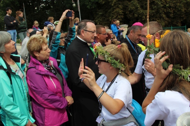 Powitanie 30. Pieszej Pielgrzymki Andrychowskiej na Jasnej Górze