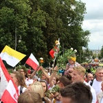 Powitanie 30. Pieszej Pielgrzymki Andrychowskiej na Jasnej Górze