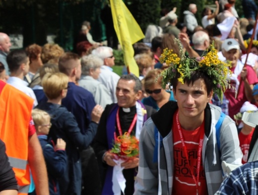 Powitanie 25. Pieszej Pielgrzymki Cieszyńskiej na Jasnej Górze