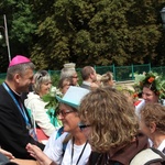 Powitanie 15. Pieszej Pielgrzymki Czechowickiej na Jasnej Górze