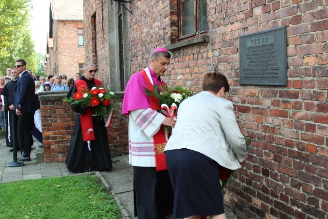 75. rocznica męczeńskiej śmierci św. Maksymiliana w KL Auschwitz